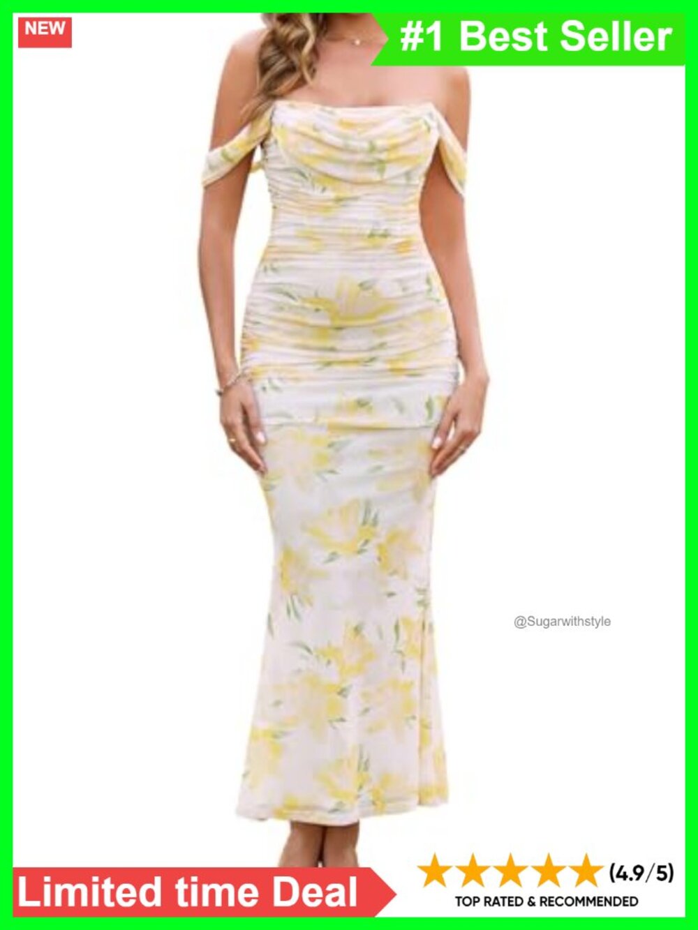 Women Off Shoulder Maxi Long Corset Formal Wedding Guest Dress